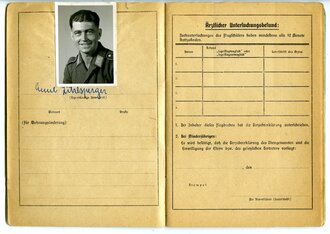 NSFK, Flugbuch Segelfluggruppe Fliegerhorst Nellingen, datiert 1941