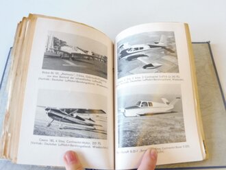 Flugsport Kalender und Taschenbuch für Motor- und Segelflieger, datiert 1956, Maße unter A5