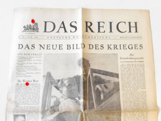 Das Reich Nr. 50, Deutsche Wochenzeitung Berlin, 10....
