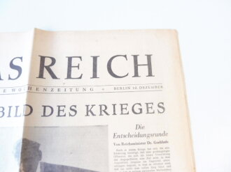 Das Reich Nr. 50, Deutsche Wochenzeitung Berlin, 10. Dezember 1944 "Das neue Bild des Krieges"