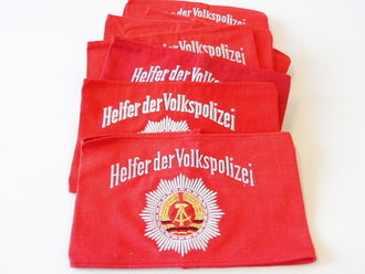 DDR Armbinde Helfer der Volkspolizei Ungetragen, 1 Stück