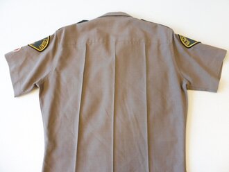 Polizei Uniform, Black Hawk County Sheriff Iowa, Schulterbreite 42 cm, Armlänge 20 cm, Achselabstand 50 cm, Bundweite 84 cm