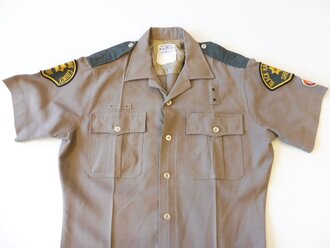 Polizei Uniform, Black Hawk County Sheriff Iowa, Schulterbreite 42 cm, Armlänge 20 cm, Achselabstand 50 cm, Bundweite 84 cm