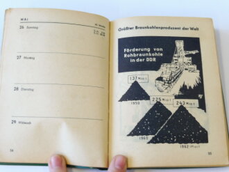 DDR Volkspolizei "Taschenkalender 1963" gebraucht
