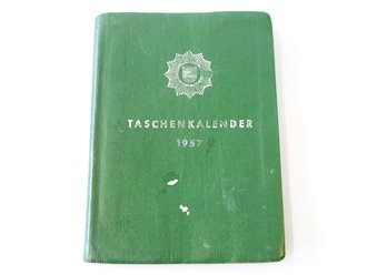 DDR Volkspolizei Taschenkalender 1957 gebraucht