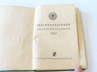 DDR Volkspolizei "Taschenkalender 1957" gebraucht