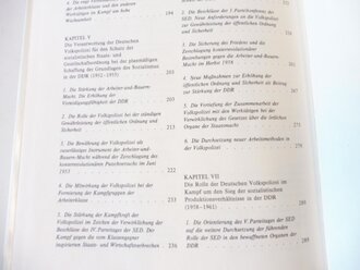 "Geschichte der Deutschen Volkspolizei" 4 Bände aus dem VEB Deutscher Verlag für Wissenschaften. Gebraucht