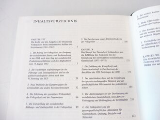 "Geschichte der Deutschen Volkspolizei" 4 Bände aus dem VEB Deutscher Verlag für Wissenschaften. Gebraucht