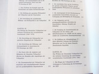 "Geschichte der Deutschen Volkspolizei" 4 Bände aus dem VEB Deutscher Verlag für Wissenschaften. Gebraucht