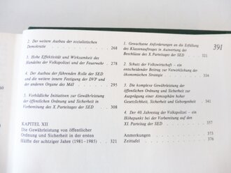 "Geschichte der Deutschen Volkspolizei" 4 Bände aus dem VEB Deutscher Verlag für Wissenschaften. Gebraucht