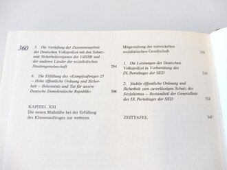 "Geschichte der Deutschen Volkspolizei" 4 Bände aus dem VEB Deutscher Verlag für Wissenschaften. Gebraucht