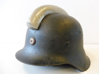 Dänemark, Stahlhelm Zivilverteidigung aus Stahlhelmglocke...