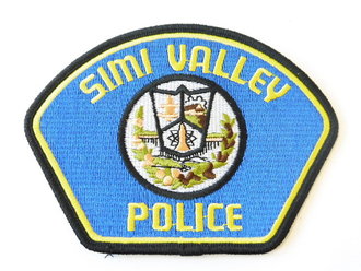 Ärmelabzeichen " Simi Valley Police"