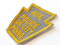 Ärmelabzeichen " AUX. Police Oil City Penna."