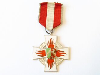 Nordrhein Westfalen, Feuerwehr Ehrenzeichen in Silber (seit 1954)