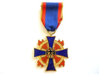 BRD, Deutsches Feuerwehr Ehrenkreuz in gold, Fassung...