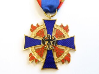 BRD, Deutsches Feuerwehr Ehrenkreuz in gold, Fassung...