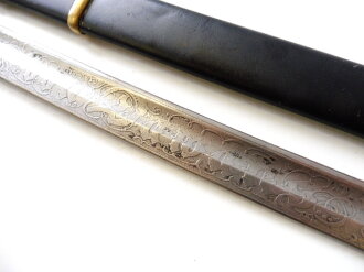 Säbel für Artillerie, wohl Sachsen. Wuchtiges...