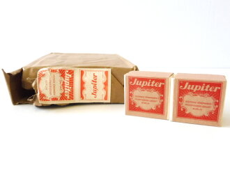 10 Stück " Jupiter" Zündholzbriefe in Banderole aus der originalen Umverpackung