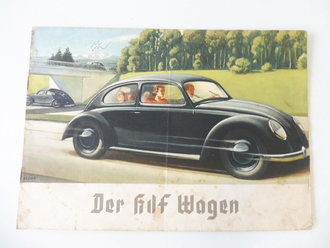 "Der KDF Wagen" Prospekt 7 seitig, querformat,...