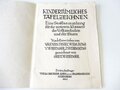 "Kindertümliches Tafelzeichnen" Eine Stoffsammlung für die unteren Klassen der Volksschulen, Nürnberg 1942. DIN A4, 49 Blatt