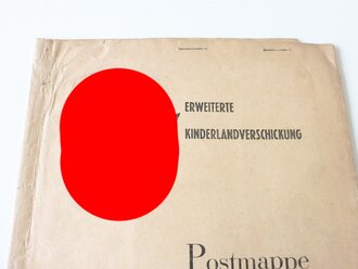 Erweiterte Kinderlandverschickung Postmappe