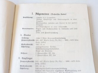 D940 " Das Tornisterfunkgerät a" vom Dezember 1933.