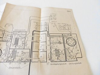 D 1017/1 " Der 10 Watt Sender h" vom 1.9.42, Bilder 3,4 und 6 fehlen