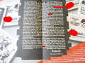 Handzettel DIN A5 " Adolf Hitler Freiplatzspende - stellt Freiplätze zur Verfügung"4 Seiten, gelocht