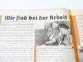 NSV Handzettel DIN A4 " Wir sind bei der Arbeit"4 Seiten, gelocht