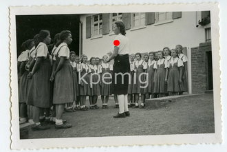 Foto BDM singt, Maße 6x9 cm