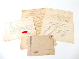 Konvolut Papiere für einen Luftwaffenhelfer datiert...