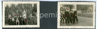 Seite eines Fotoalbum " Fahrt nach Holzen 1942"...