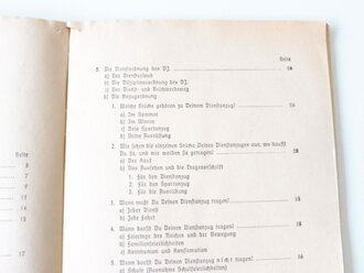 Dv. DJ.0.1. "Vorschrift über den Jungvolkdienst" vom 1.7.38