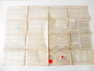 Bauplan NSFK Einheits-Segelflugmodell...