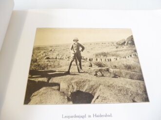 Buch " Photographische Aufnahmen von der Indien Reise 1910/11 seiner Kaiserl. Hoheit des Kronprinzen"