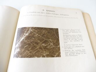 "Die Bildmeldung der Flieger" Ausgabe für der Truppe. Herausgegeben vom Kommandierenden General der Luftstreitkräfte Januar 1917. DIN A4, 65 Seiten