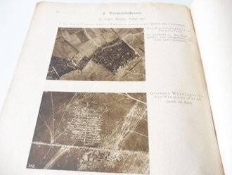 "Die Bildmeldung der Flieger" Ausgabe für der Truppe. Herausgegeben vom Kommandierenden General der Luftstreitkräfte Januar 1917. DIN A4, 65 Seiten