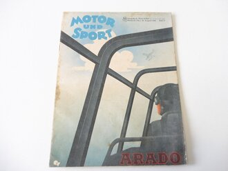 "Motor und Sport" ARADO, Ausgabe A vom 23....