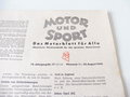 "Motor und Sport" ARADO, Ausgabe A vom 23. August 1942