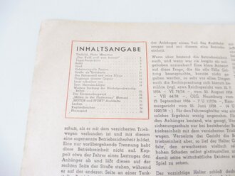 "Motor und Sport" Auf Spähfahrt, Ausgabe A vom  31. März 1940, Seite 15 + 17 verschnitten
