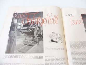 "Motor und Sport" Auf Spähfahrt, Ausgabe A vom  31. März 1940, Seite 15 + 17 verschnitten