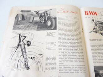 "Motor und Sport" Mahle Kolben, Ausgabe A vom  22.März 1942