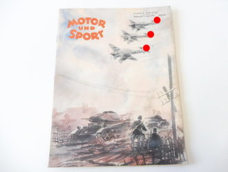 "Motor und Sport"  Ausgabe A vom 9.Juni 1940, Seite 15 verschnitten