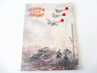 "Motor und Sport"  Ausgabe A vom 9.Juni 1940,...