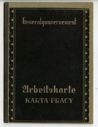 Generalgouvernement ( Besetzte polnische Gebiete )...