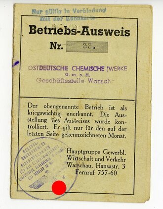 Generalgouvernement ( Besetzte polnische Gebiete )...