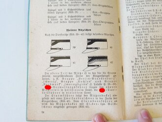 "Abzeichen und Dienstgrade der SA" 48 Seiten, Kleinformat