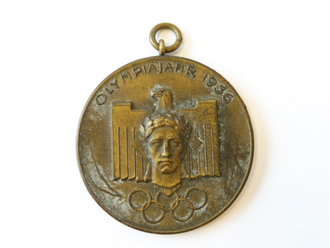 Tragbare Medaille "Olympiajahr 1936" 40mm