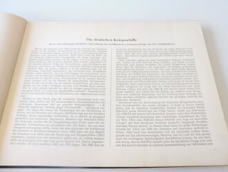 " Die deutschen Kriegsschiffe 1815-1936" von Erich Gröner . 153 Seiten , Lehmanns Verlag 1937